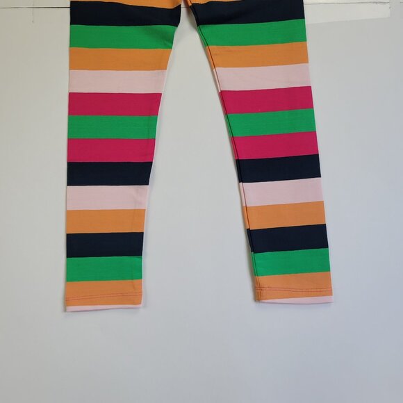 Spotted Zebra Leggings Girl Striped Heart/Star Print - Picture 7 of 14